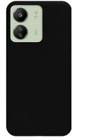 Xiaomi PT5903396262821 Xiaomi redmi 13c telefontok - fekete szilikon hátlap tok kép