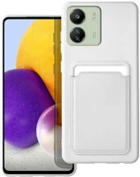 Forcell PT5903396262869-2 Xiaomi poco c65 telefontok - forcell card - fehér kártyatartós szilikon kép