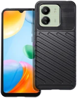 Xiaomi PT5903396263118-2 Xiaomi poco c65 telefontok - thunder fekete ütésálló szilikon hátlap tok kép