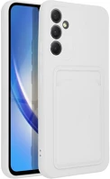 Samsung PT5903396272066 Telefontok samsung galaxy a55 5g - forcell card - fehér kártyatartós kép