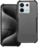Xiaomi PT5903396277931-2 Telefontok xiaomi poco x6 5g - fekete / átlátszó ütésálló hátlap tok kép