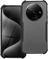 Xiaomi PT5903396284991 Xiaomi redmi a3 telefontok - fekete / átlátszó ütésálló hátlap tok kép