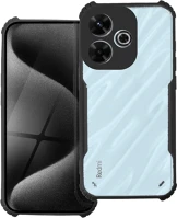 Xiaomi PT5903396301216 Xiaomi redmi 13 telefontok - fekete / átlátszó ütésálló hátlap tok kép