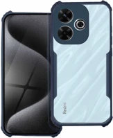 Xiaomi PT5903396301438 Xiaomi redmi 13 telefontok - kék / átlátszó ütésálló hátlap tok kép