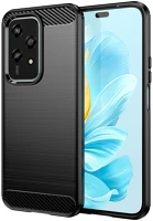 Honor PT5903396301728 Telefontok honor 200 lite 5g - carbon fiber - fekete szilikon hátlap tok kép