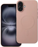 Plus PT5903396304026 Iphone 16 plus telefontok - magsafe kompatibilis púder pink szilikon hátlap kép