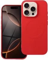 Max PT5903396304064 Iphone 16 pro max telefontok - magsafe kompatibilis piros szilikon hátlap tok kép