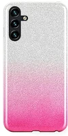 Samsung PT5903396325939 Samsung galaxy s24 fe telefontok - ezüst / pink shiny tok kép