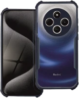 Xiaomi PT5903396334740 Xiaomi redmi 14c telefontok - kék / átlátszó ütésálló hátlap tok kép
