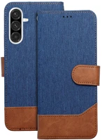 Samsung PT5903396355301 Samsung galaxy a36 5g telefontok - jeans - kék/barna ráhajtófüles kép