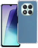 Xiaomi PT5903396365348 Xiaomi redmi note 14 pro 5g telefontok - matrix - átlátszó/kék műanyag kép