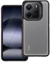 Xiaomi PT5903396372940-2 Telefontok xiaomi redmi note 14 5g - neo áttetsző hátlap tok, fekete-lila kép