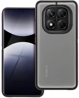 Xiaomi PT5903396373107 Telefontok xiaomi redmi note 14 pro 5g - neo áttetsző hátlap tok, fekete kép