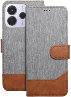 Xiaomi PT5903396375071 Telefontok xiaomi redmi note 14 5g - jeans - szürke/barna ráhajtófüles kép
