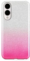 Samsung PT5903396380648 Samsung galaxy s25 edge telefontok - ezüst / pink shiny tok kép