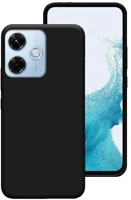 Xiaomi PT5903396404191 Xiaomi redmi 13x telefontok - fekete szilikon hátlap tok kép