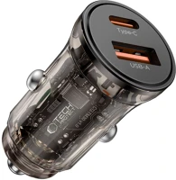 Protect PT5906302361311 Tech- protect cc01 - szivartöltő fej, usb / type-c (usb-c), 30w, fekete kép