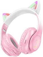 Hoco PT6931474795847 Hoco w42 cat - vezeték nélküli fejhallgató - pink ﻿ kép