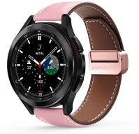 Dux ducis PT6934913022726-10 Xiaomi watch 2 pro okosóra szíj - dux ducis ya - pink bőr szíj (22 mm) kép