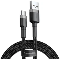 Baseus PT6953156278233 Adatkábel: baseus cafule - usb / type-c (usb-c) fekete szövet adatkábel 2 kép