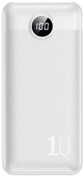 Veger PT6970453555782 Veger l10s powerbank - fehér power bank 10000 mah, gyorstöltő, led kép