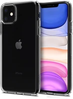 Spigen PT8809671010248 Iphone 11 telefontok - spigen liquid crystal átlátszó szilikon hátlap tok kép