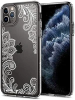 Spigen PT8809671011108 Telefontok iphone 11 pro - spigen ciel átlátszó fehér mandala mintás kép