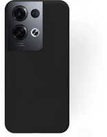 Oppo TF5900495037787 Oppo reno8 pro telefontok - fekete szilikon hátlap tok kép