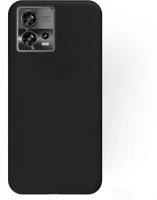 Motorola TF5900495056221 Motorola moto g72 telefontok - fekete szilikon tok kép