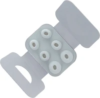 Apple TF5900495064776 Apple airpods pro-hoz fülhallgató gumi 3 pár (3 méretben) szilikon, fehér kép