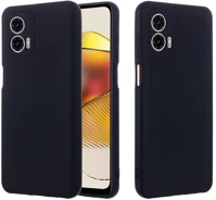 Motorola TF5900495075109 Motorola moto g73 telefontok - fekete szilikon tok kép