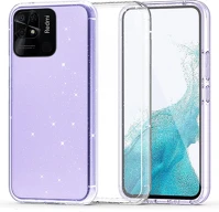 Xiaomi TF5900495117472 Xiaomi redmi 12c telefontok - glitter - átlátszó csillámos hátlap tok kép