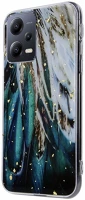 Xiaomi TF5900495139412 Xiaomi redmi note 12 5g telefontok - gold glam tollak - mintás műanyag kép