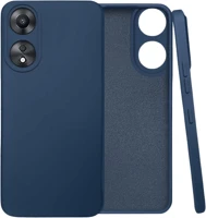 Oppo TF5900495351548 Oppo a78 5g telefontok - kék szilikon hátlap tok kép