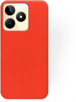Realme TF5900495438287 Realme c53 telefontok - piros szilikon hátlap tok kép