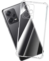 Xiaomi TF5900495479587-2 Xiaomi poco x5 pro 5g telefontok - átlátszó ütésálló hátlap tok kép