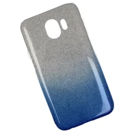 Samsung TF5900495719027 Telefontok samsung j4 2018  - gradient glitter szilikon tok kék kép