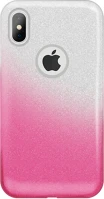 Samsung TF5900495719034 Telefontok samsung j4 2018  - gradient glitter szilikon tok pink kép