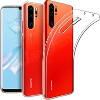 Huawei TF5900495732385 Huawei p30 pro telefontok - átlátszó szilikon tok kép