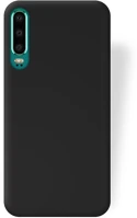 Huawei TF5900495732446 Huawei p30 telefontok - fekete szilikon tok kép