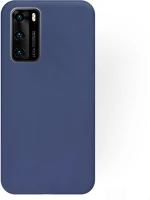 Huawei TF5900495836892 Huawei p40 telefontok - sötétkék szilikon tok kép