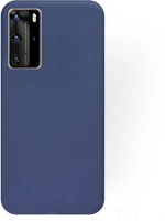Huawei TF5900495836922 Huawei p40 pro telefontok - sötétkék szilikon tok kép
