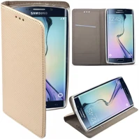 Nokia TF5900495839527 Nokia 2.3 telefontok - arany mágneses átlátszó szilikon keretes könyvtok kép