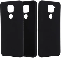 Xiaomi TF5900495843395 Xiaomi redmi note 9 / xiaomi redmi 10x 4g telefontok - fekete szilikon kép