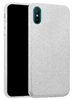 Xiaomi TF5900495906731 Xiaomi redmi 9a / 9at telefontok - ezüst shiny tok kép