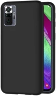 Xiaomi TF5900495914415 Xiaomi redmi note 10 pro / note 10 pro max telefontok - fekete szilikon tok kép