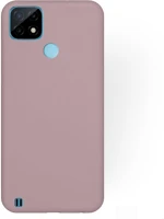 Realme TF5900495922960 Realme c21 telefontok - púder pink szilikon tok kép