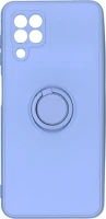 Samsung TF5900495929389-2 Samsung galaxy m32 lte / 4g telefontok - grip lila szilikon tok, kitámasztó kép