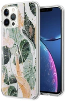 Pro TF5900495944665 Iphone 13 pro telefontok - gold glam virágok - mintás műanyag hátlap tok kép