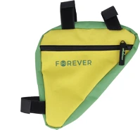 Forever TF5900495963543 cseppálló biciklivázra szerelhető, zöld/sárga telefon tartó táska kép